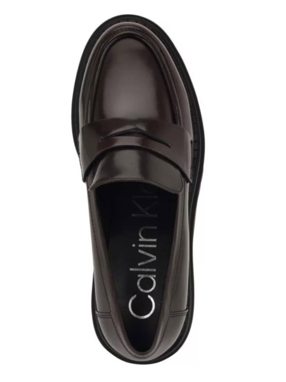 NWT Calvin Klein Grant in Dark Brown